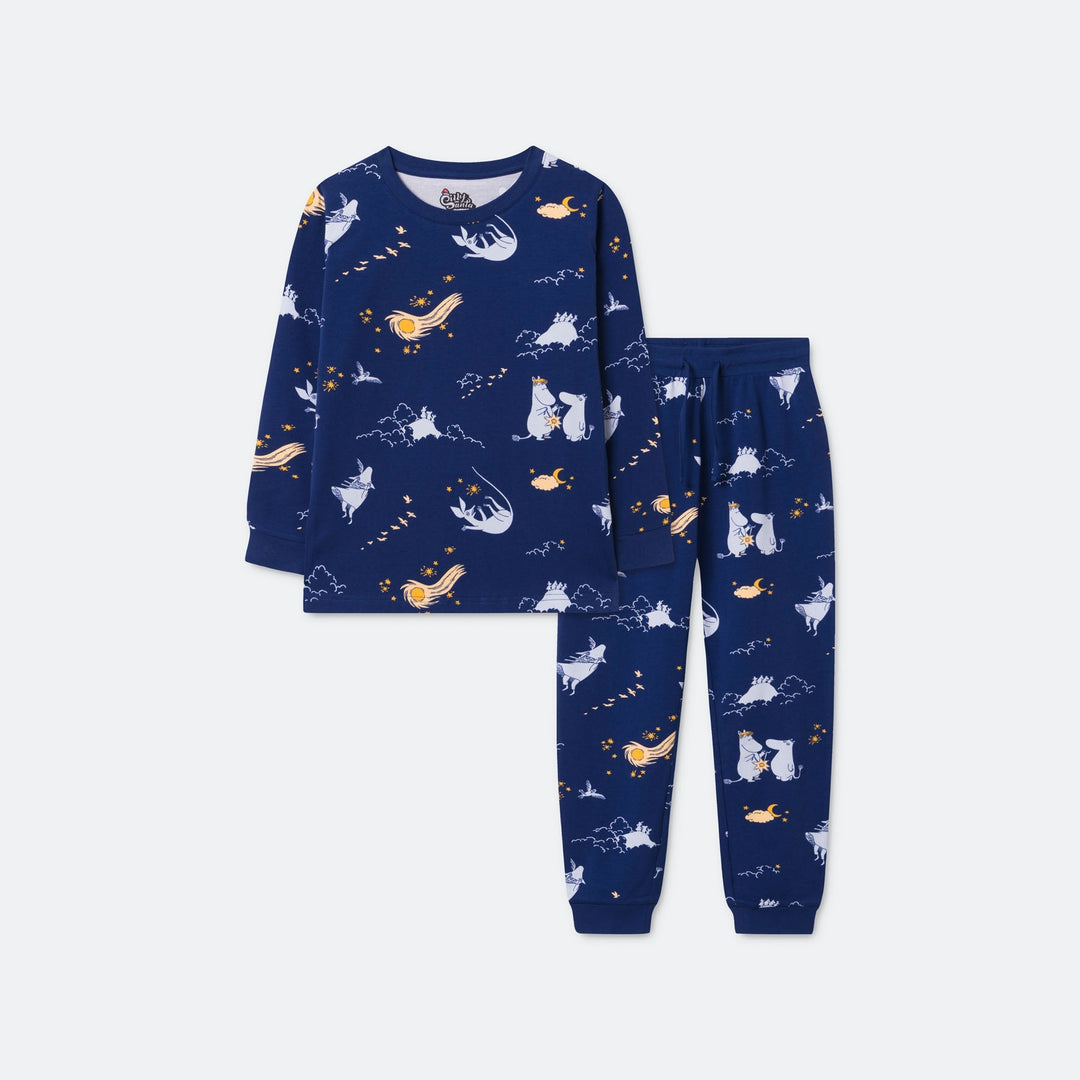 Pyjama de Noël enfant Moomin et la chasse à la comète