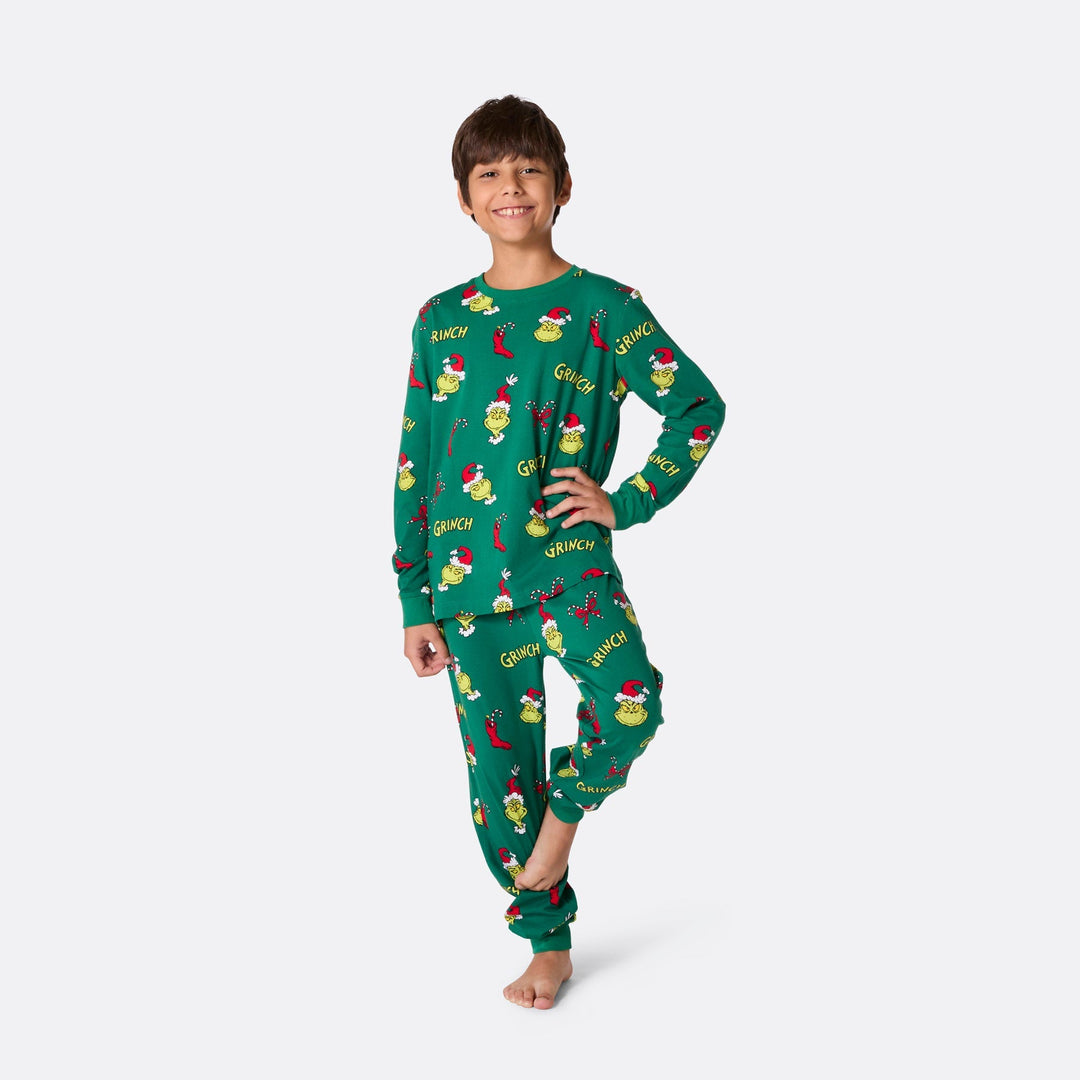 Pyjama de Noël matchy-matchy Le Grinch