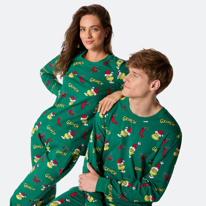 Pyjama de Noël matchy-matchy Le Grinch