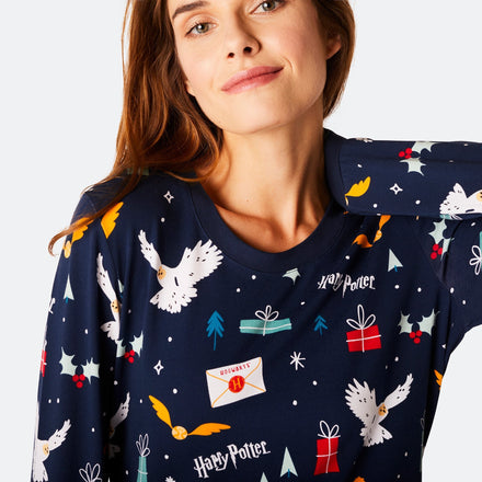 Pyjama femme Harry Potter - bleu