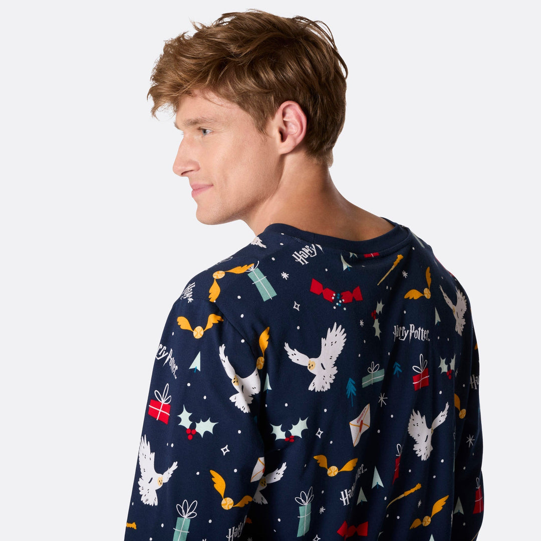 Pyjama homme Harry Potter - bleu