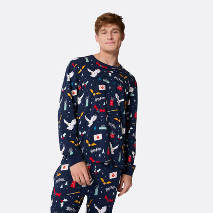 Pyjama homme Harry Potter - bleu
