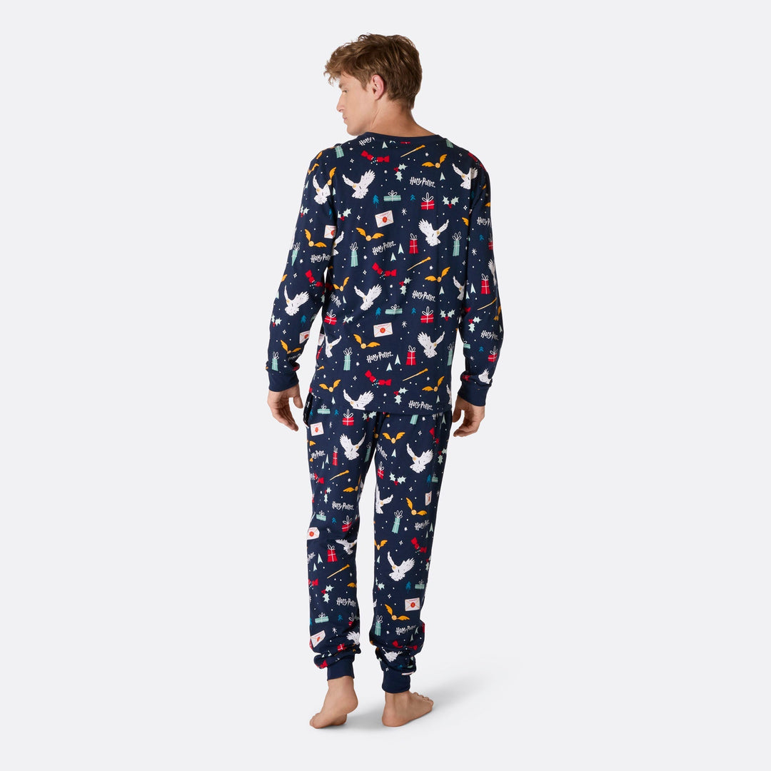 Pyjama homme Harry Potter - bleu