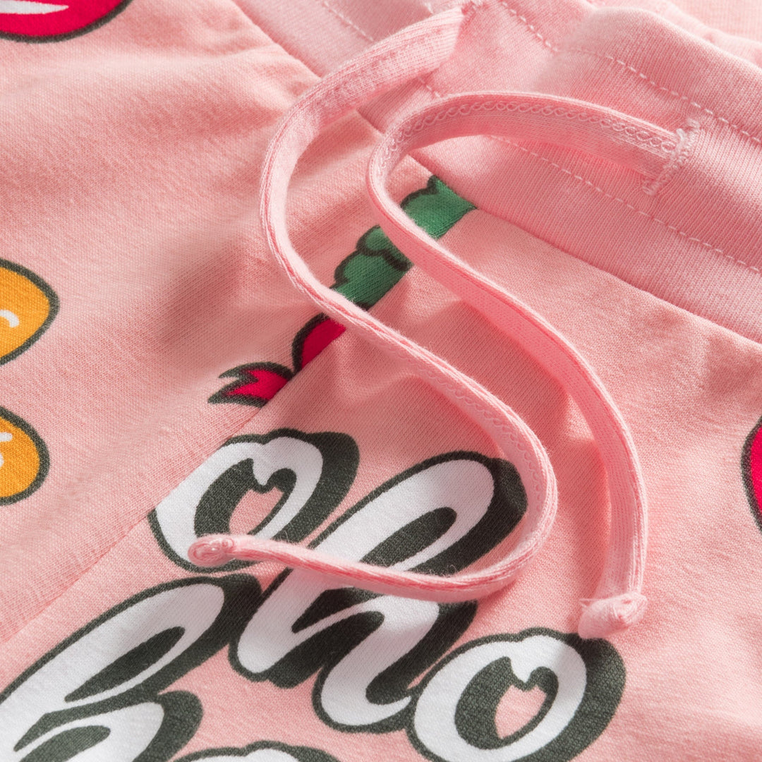 Pyjama de Noël enfant Hohoho - rose