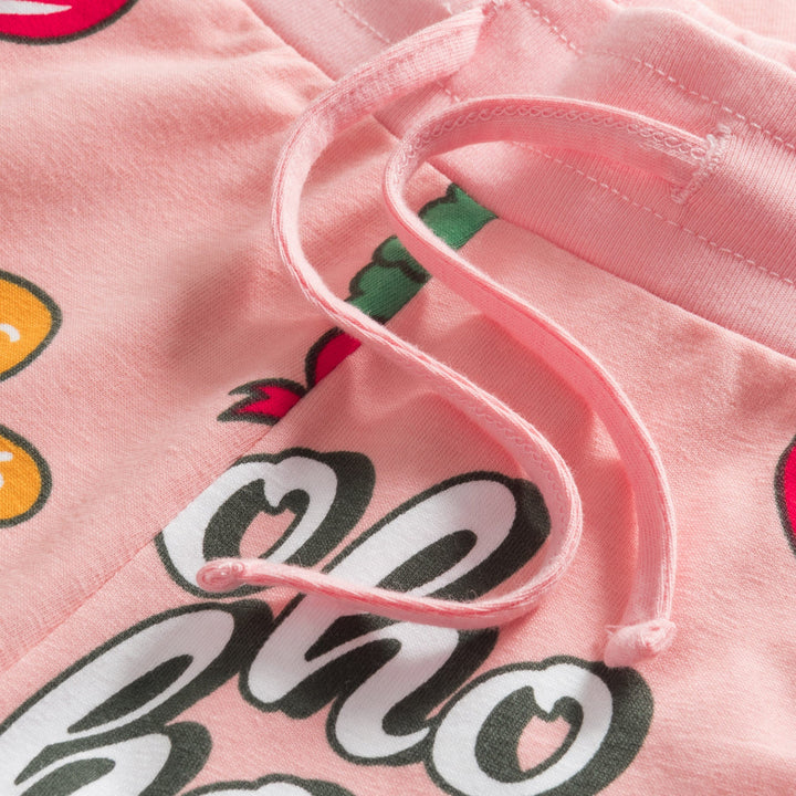 Pyjama de Noël enfant Hohoho - rose