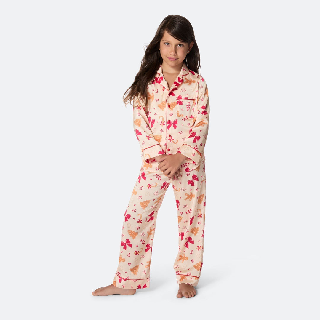 Pyjama de Noël matchy-matchy en satin Pain d&