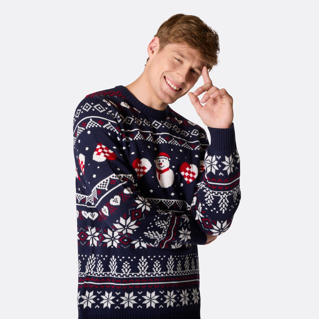 Pull de Noël homme Bonhomme de neige