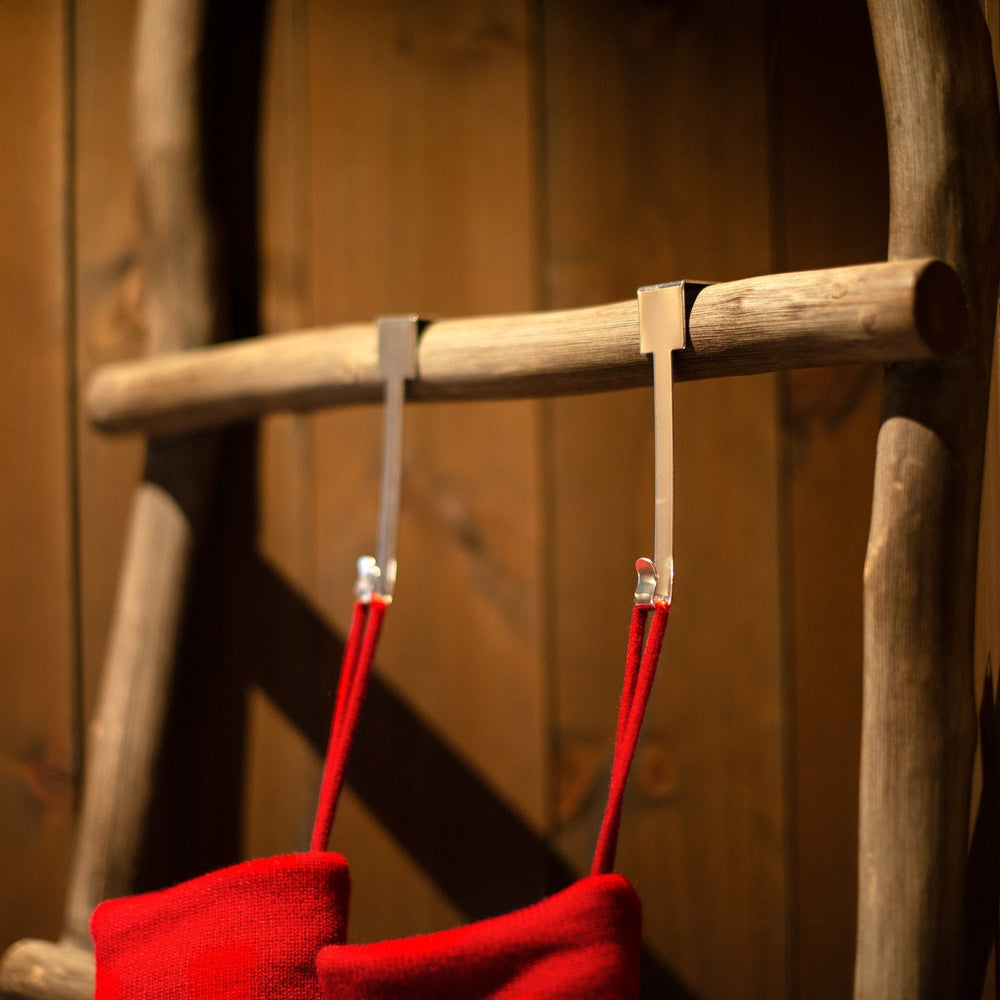Crochet pour chaussette de Noël - argenté