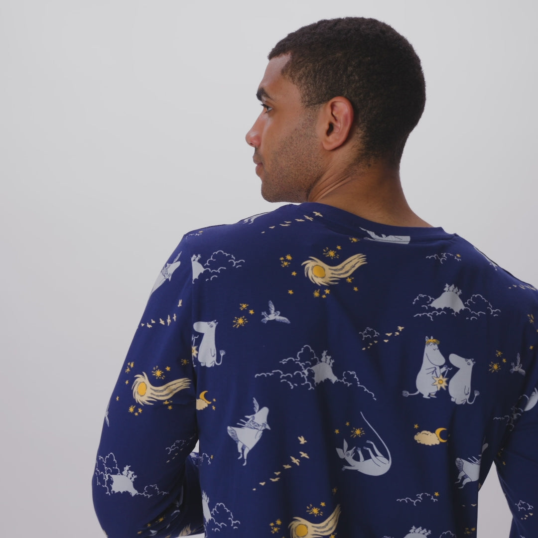 Pyjama homme Moomin et la chasse à la comète